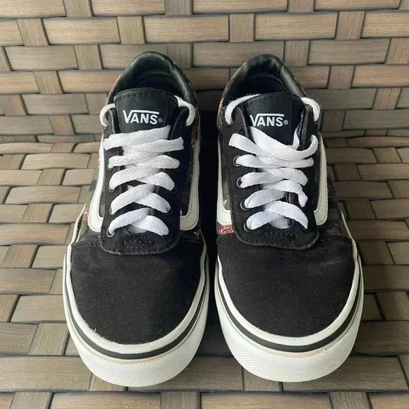 Vans Ward Palm Floral Old Skool‎ Sneakers Size Youth 2 - Picture 3 of 6
